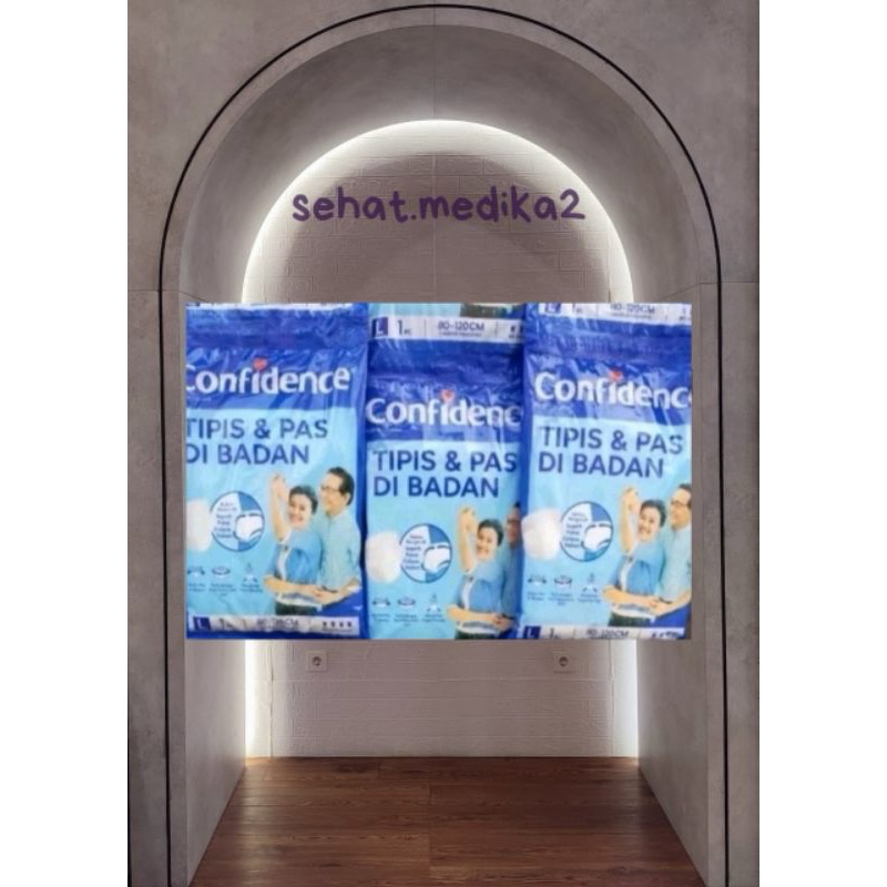 confidence M L 1 sachet popok lansia maternity orang tua || lifree