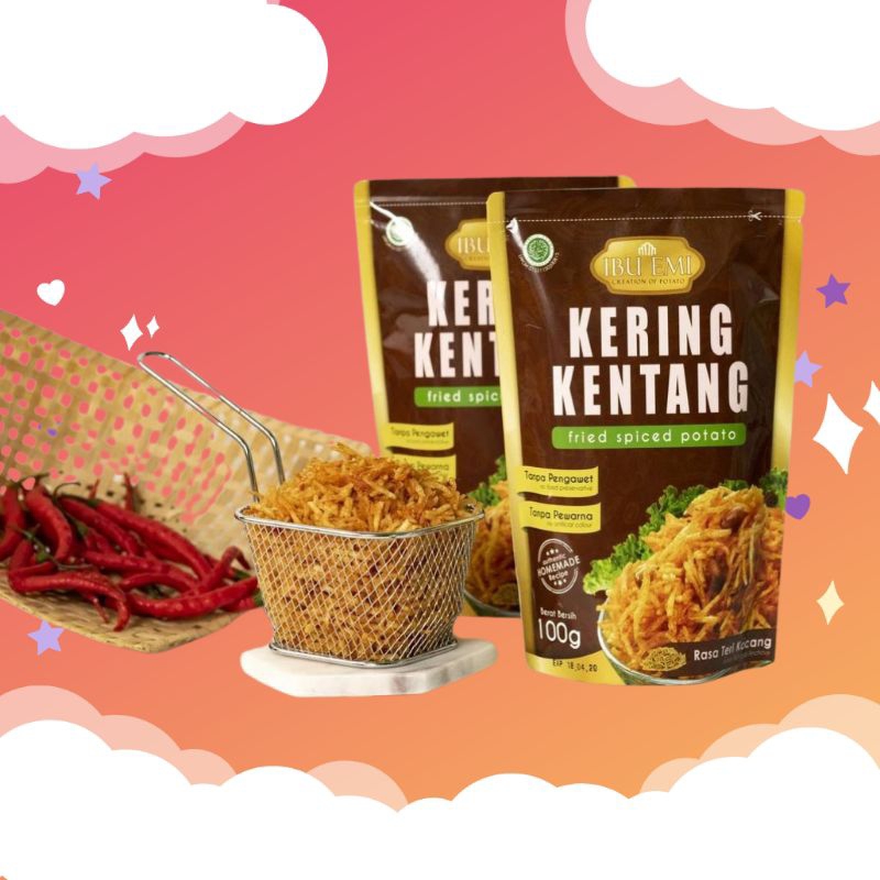 

Kentang Mustofa Ibu Emi 100gr non ziplock