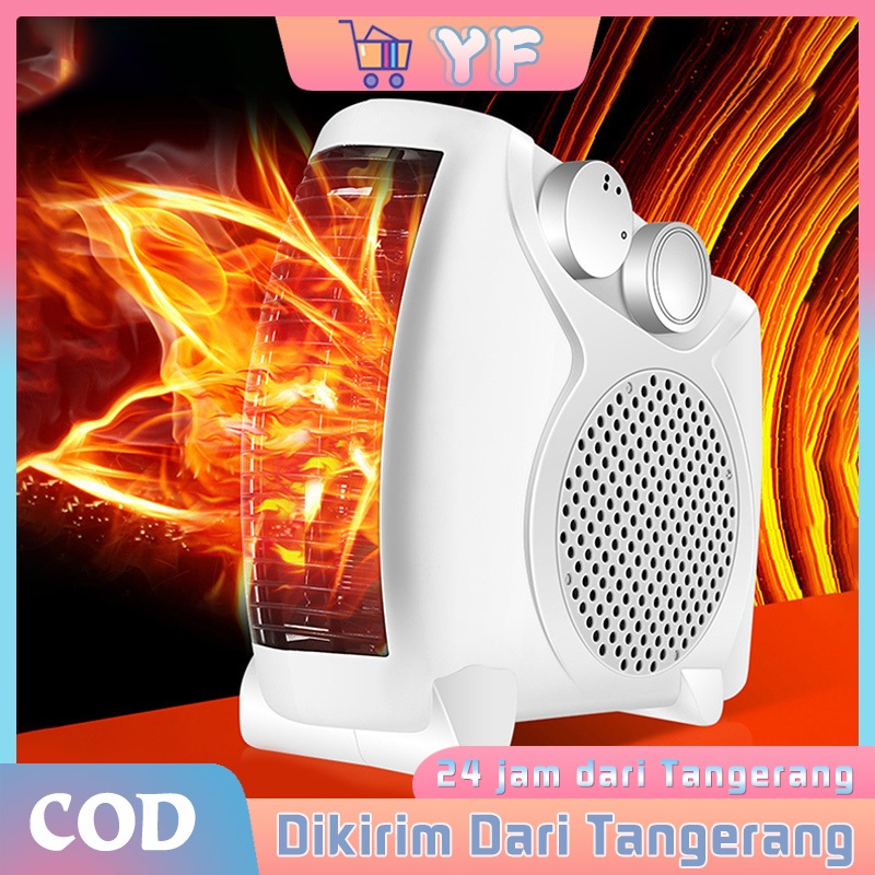 Alat Pemanas Ruangan 600W Portable Penghangat Ruangan Untuk Kamar