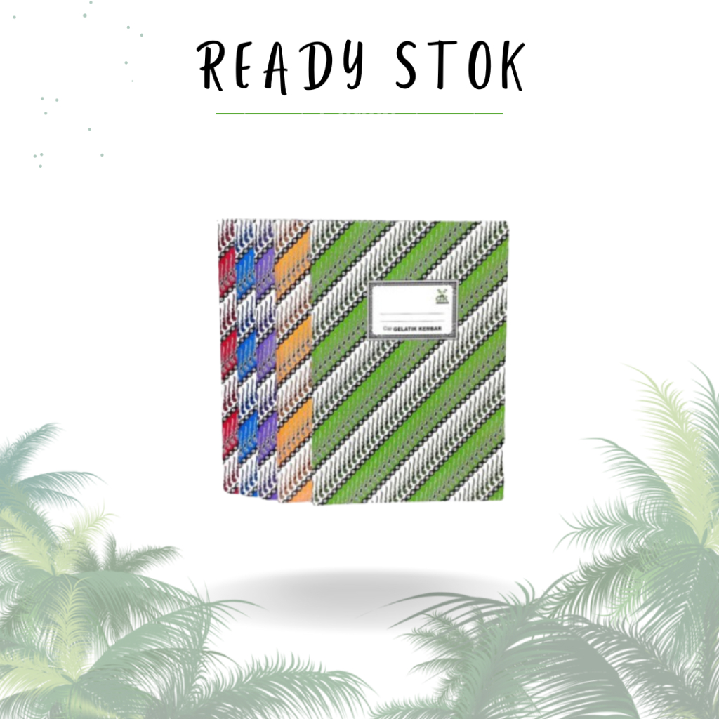 

BUKU TULIS GELATIK FOLIO 100 LEMBAR