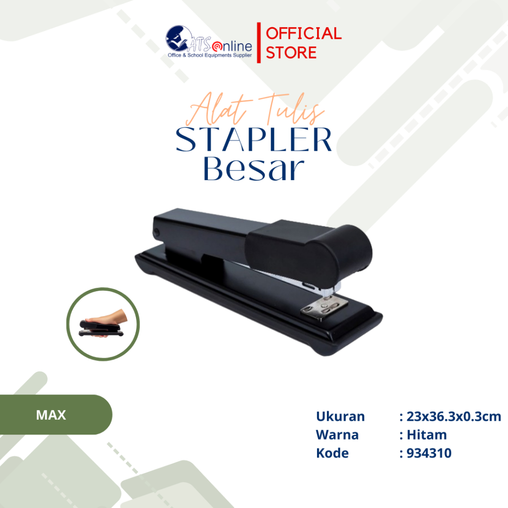 

BANTEX Stapler Besar Warna Hitam