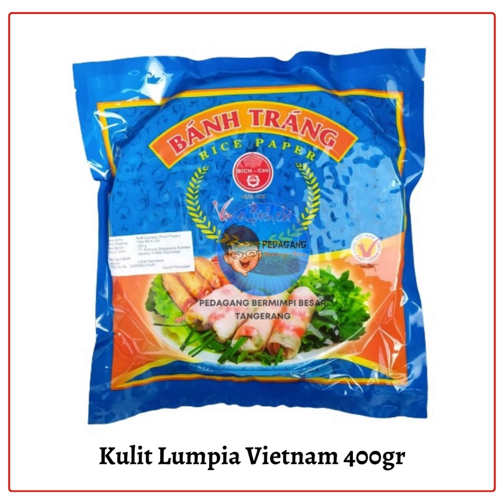 

BIG SALE Banh Trang Rice Paper 4gr 22cm Kulit Lumpia Vietnam buruan