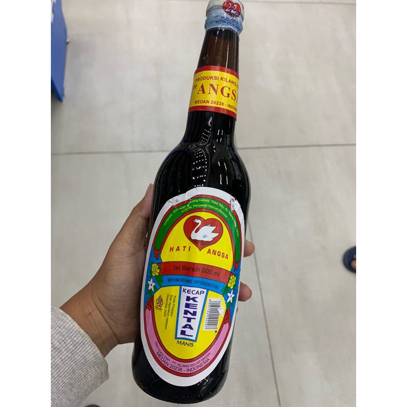 

Kecap kental manis angsa 600ml