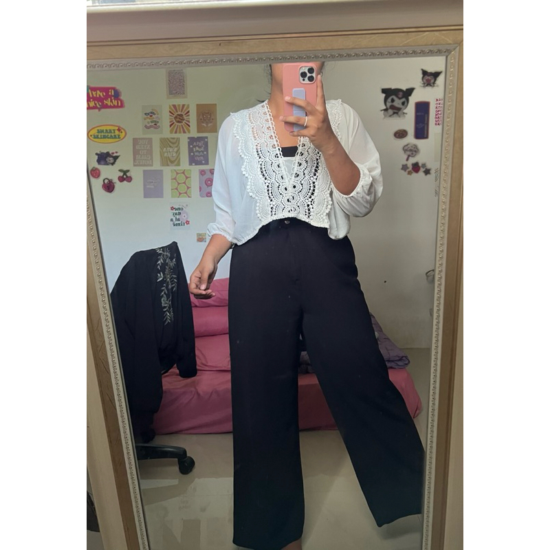 PRELOVED BLOUSE RENDA SIFON