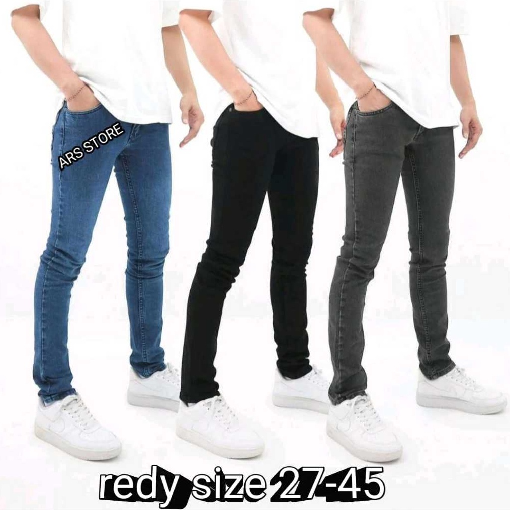 GROSIR LONGPANT JEANS POLOS  CELANA PANJANG JEANS POLOS PRIA grosir