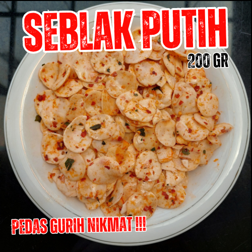 

Kerupuk Pedas Seblak Putih isi 200 gram