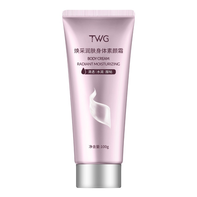 Body Lotion Pemutih Tubuh Radiant Moisturizing Krim TWG Body Cream 100g