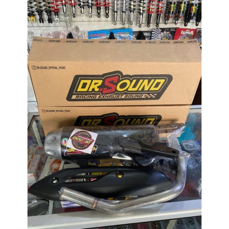 KNALPOT DR SOUND GEN 1 ORIGINAL MOTOR AIROX NEW