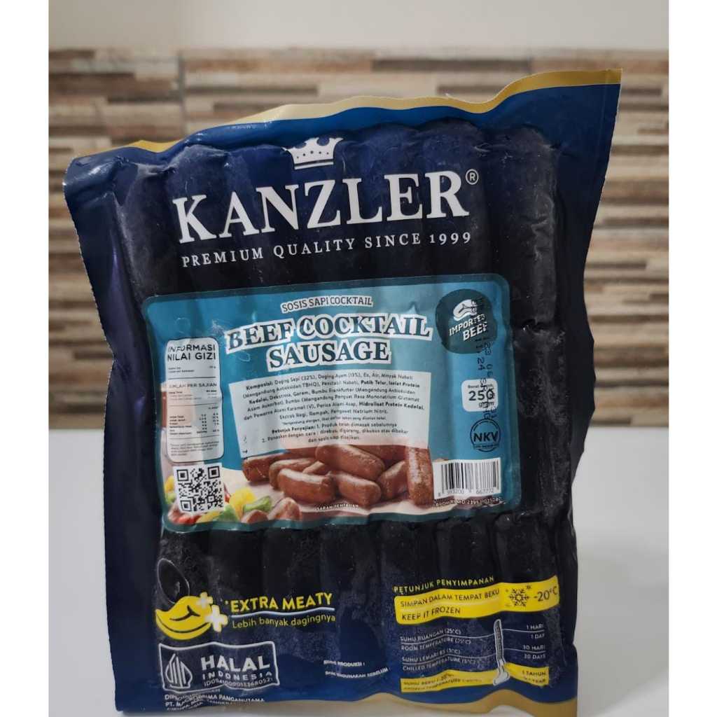 

Kanzler Sosis Beef Cocktail 250gr