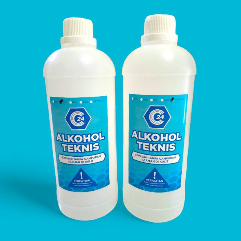 alkohol teknis 96% 1 Liter/alkohol 96 persen 1liter/alcohol 96% 1liter