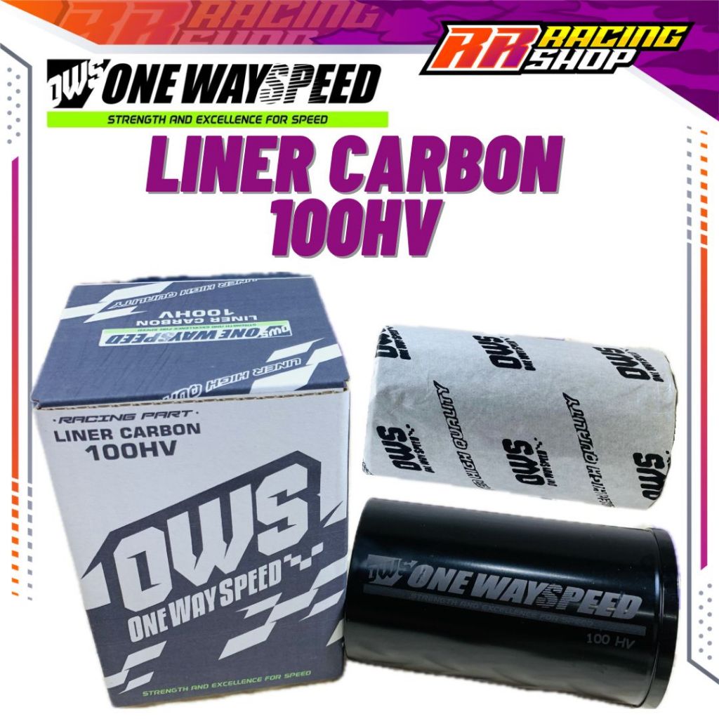 LINER CARBON 100HV UNIVERSAL 2T 4T OWS LINER OWS CARBON 100HV RR RACING