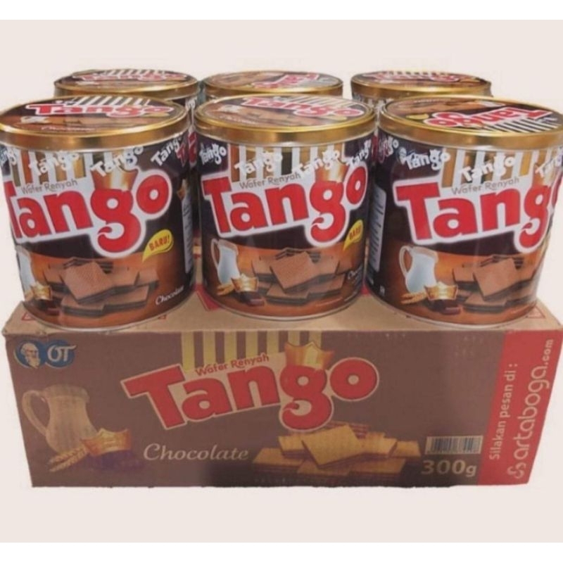 

TERMURAH / WAFER TANGGO COKLAT HARGA 1 DUS ISI 6 KALENG