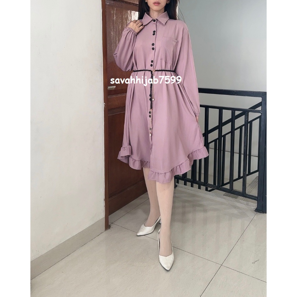 TUNIK WANITA FREE BELT 6880 | TUNIK KEKINIAN | FASHION WANITA KEKINIAN