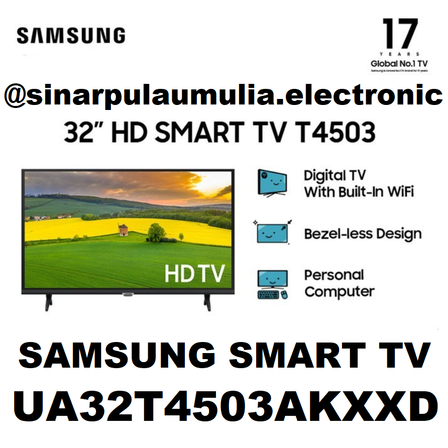 Samsung LED TV 32" HD Smart Digital - UA32T4503 / UA 32 T 4503 / 32T4503 / UA32 T4503 / UA 32T 4503