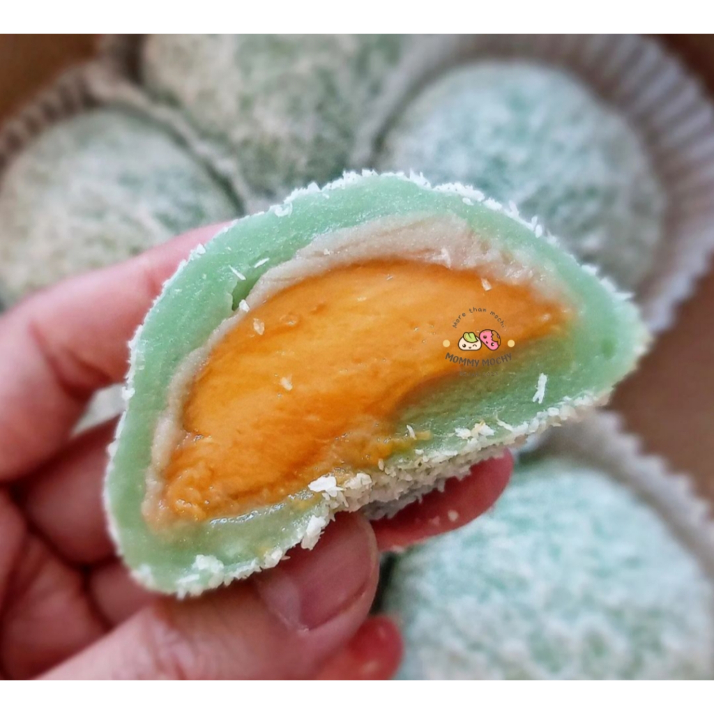 

Mochi Mango Pandan Coconut