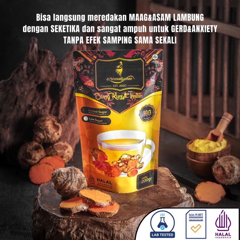 

1212 Product HOT Kunyit Bubuk Biang KunyitPaling Ampuh Untuk GERDANXIETY AslamMaag Kronis serbuuu