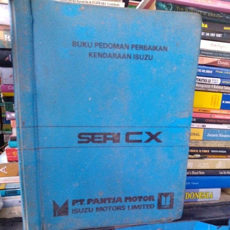 Buku pedoman perbaikan kendaraan Isuzu original