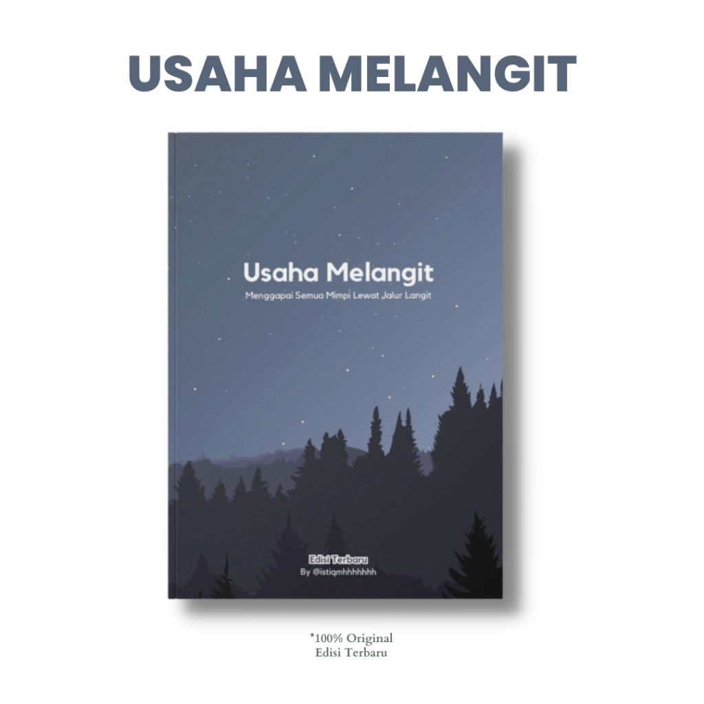 

BUKU USAHA MELANGIT EDISI TERBARU / BUKU MOTIVASI ISLAM - PLANNER MUSLIM BY ISTIQOMAH / FREE TASBIH DIGITAL