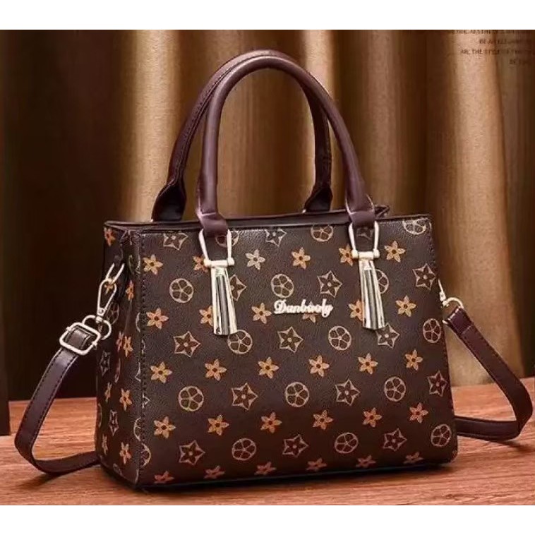 SQ-Tas Handbag Terbaru Bisa Cod Tas Bahu Gaya Elegan Tas Tangan Ibu Ibu Yang Lagi Kekinian Tas Top H