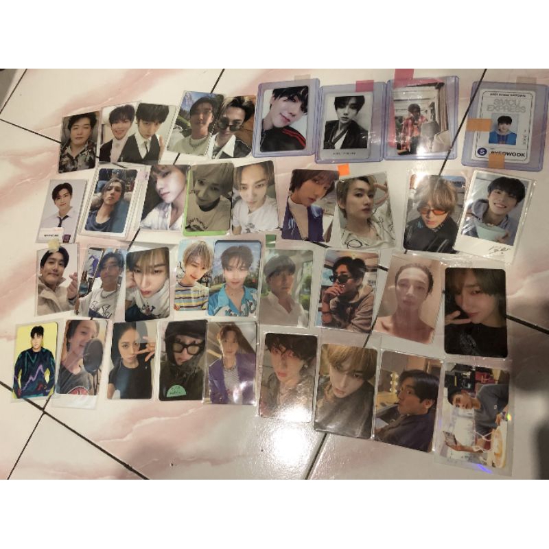 SUPER JUNIOR PHOTOCARD OFFICIAL YESUNG EUNHYUK SIWON