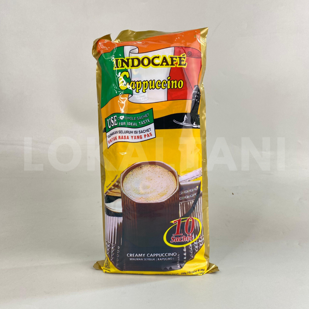 

Indocafe Cappuccino Renceng 10 Sachet