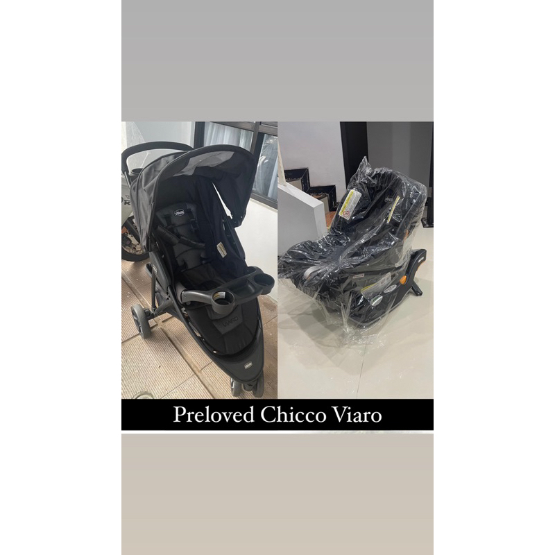 Chicco Viaro Travel System Stroller + Car Seat