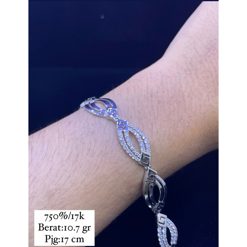 gelang emas 750%/17k