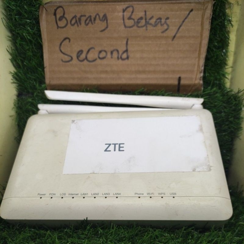 router gpon ont zte zxhn f670 f670L v5 dualband second