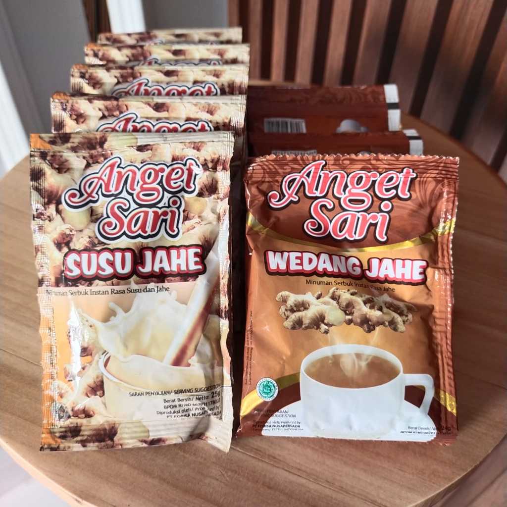 

anget sari susu jahe | kopi jahe renceng isi 10 sachet 28gram