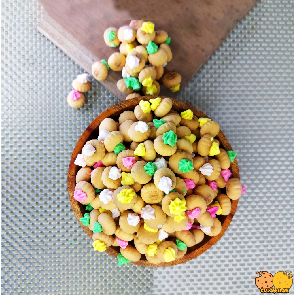 

Kue kancing gemrose warna warni manis 250gr