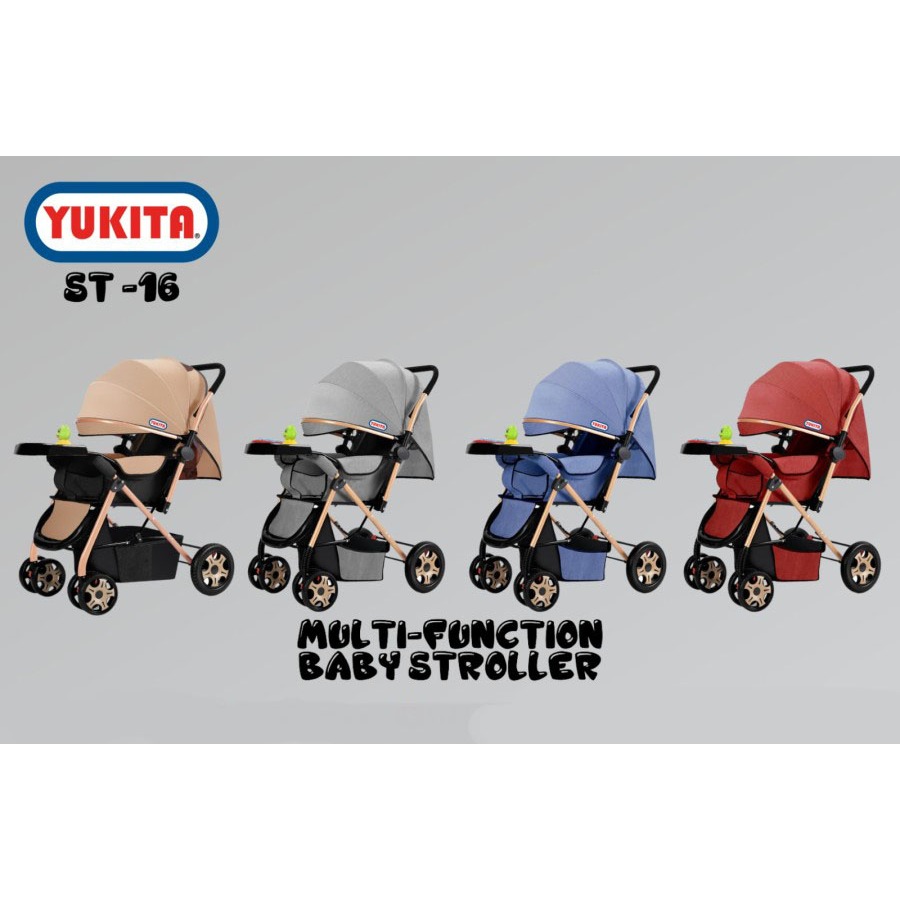 Sepeda Stroler Sepeda Roda Tiga Sepeda Dorong GYRO - YUKITA ST-16