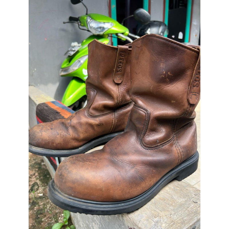 SEPATU SAFETY RED WING SHOES PECOS 8242 ORIGINAL 100% USA