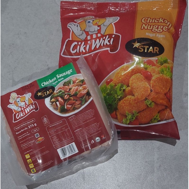 

Bundling Sosis dan Nugget Ayam Star (Cikiwiki)