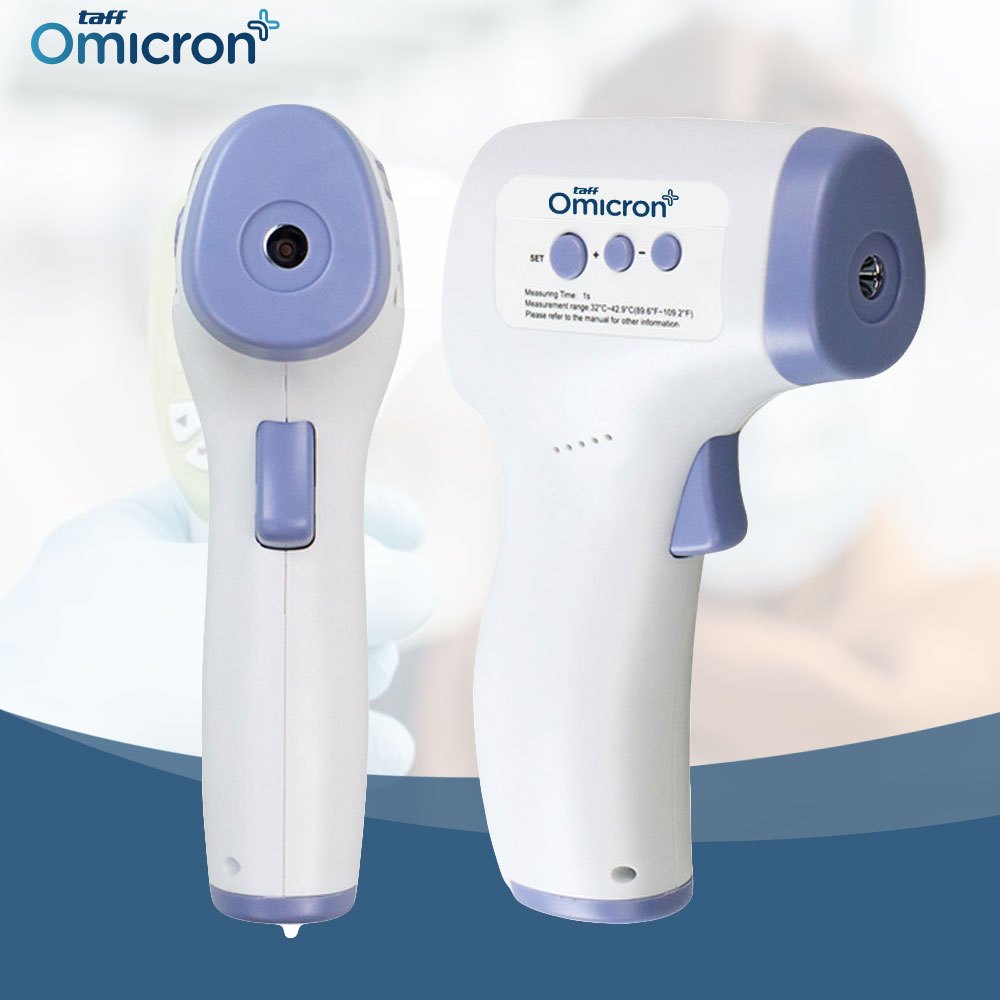 Thermogun Tembak Suhu Badan Infrared Termometer Ukur Alat Pengukur Suhu Tubuh Termogun Thermometer