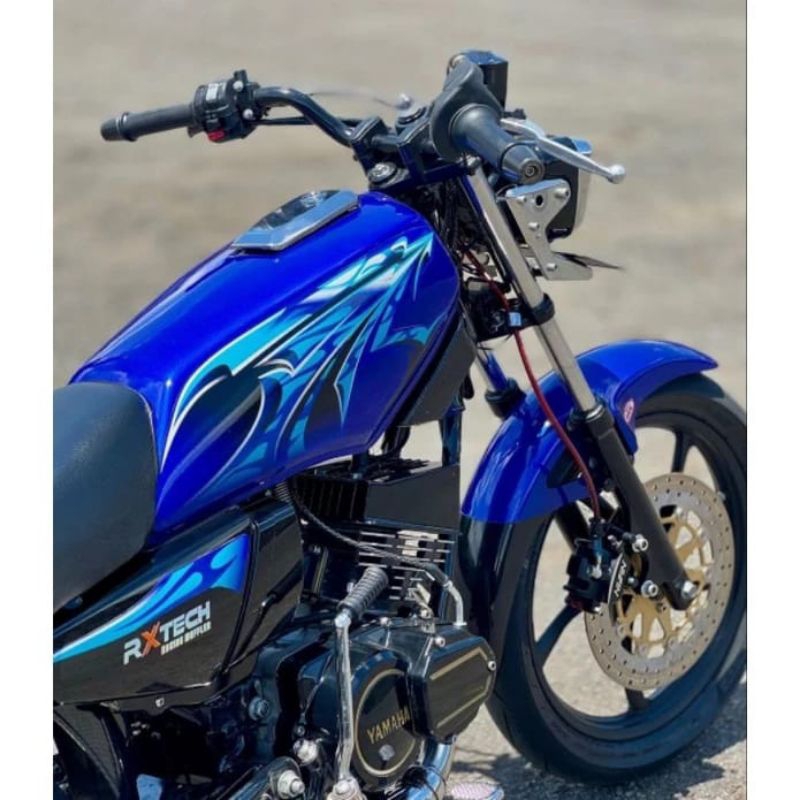 Striping Lis sticker LES ORI RX KiNG 2006 biru