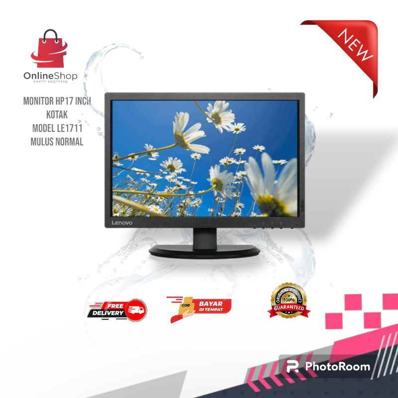 Monitor Led Lenovo 20 inch Wide E2054A Second Murah