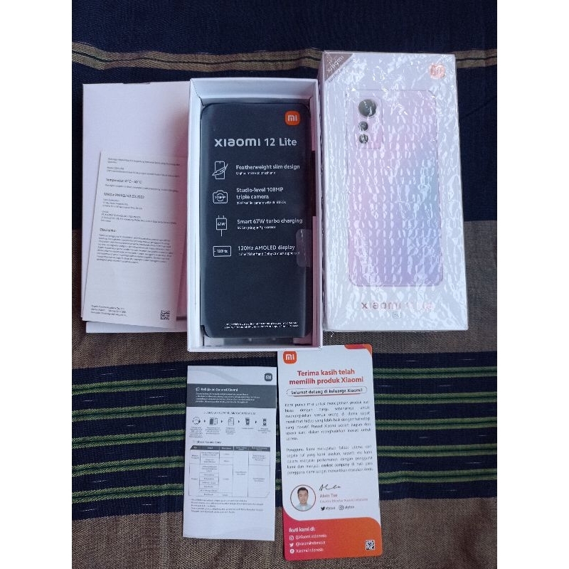 Jual cepat ambil saja 3 juta HP Snapdragon 778 5G Xiaomi 12 lite 5G 8/256