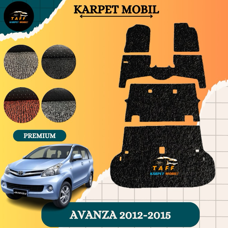 KARPET MOBIL MIE AVANZA & XENIA 2012-2015 / KARPET MOBIL MIE AVANZA & XENIA 2012-2015