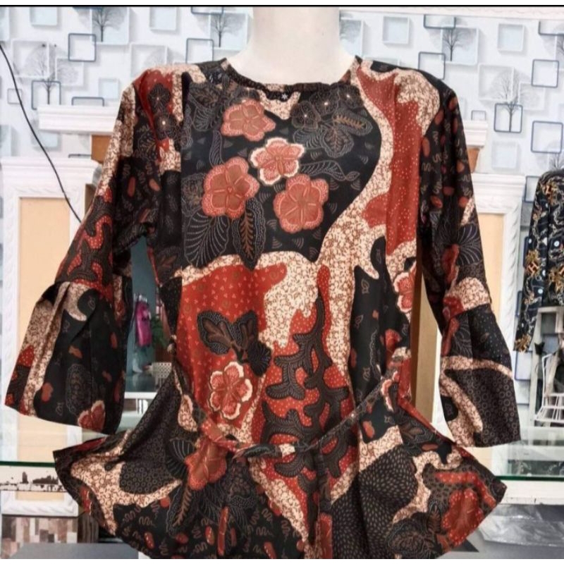 Blus batik seragam nikah murah , Sarimbit batik seragam