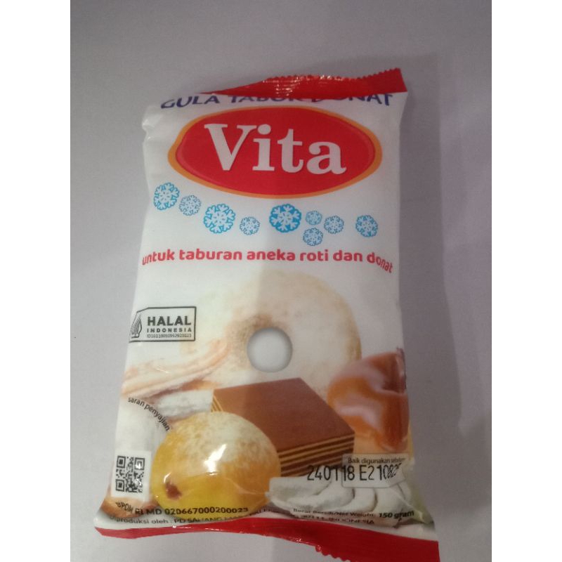 

Gula Tabur Donat Vita 150gr