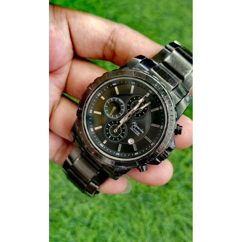JAM TANGAN ALEXANDRE CHRISTIE 6141MC SECOND PRELOVED