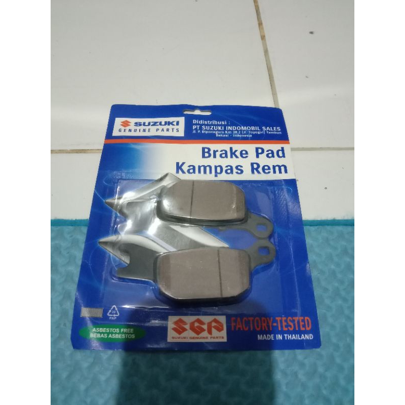 kampas rem belakang Suzuki Satria Fu injeksi Raider fi original