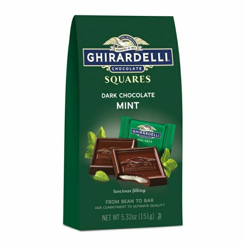 

GHIRARDELLI Squares Dark Chocolate Mint Bag 151g