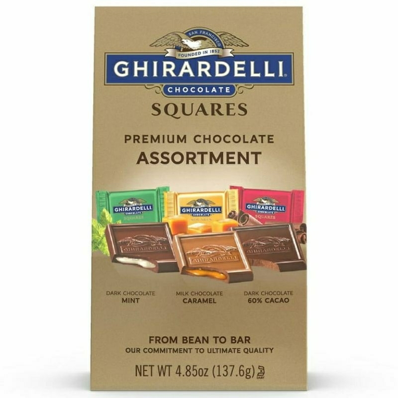 

GHIRARDELLI Squares Premium Chocolate Assortment Bag 137g