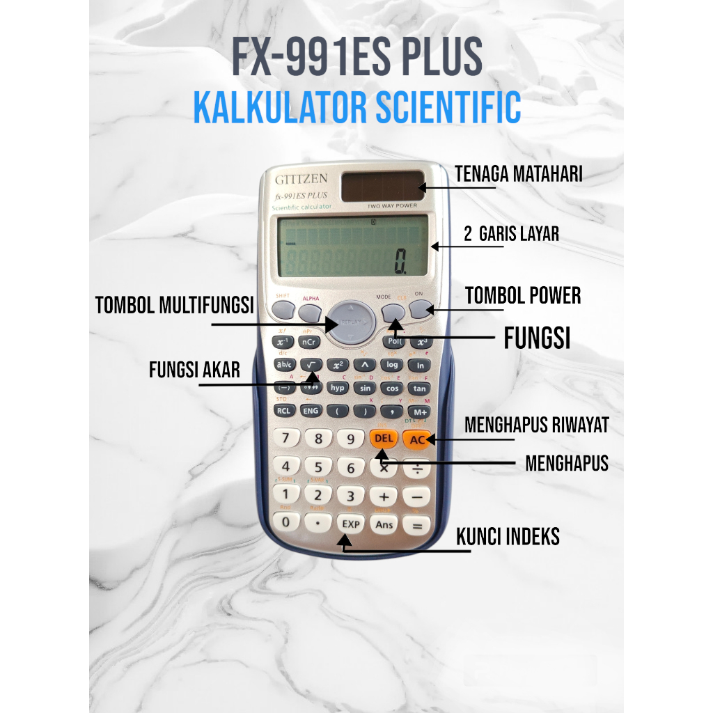 

!! BEST SELLER !! KALKULATOR SCIENTIFIC/KALKULATOR ILMIAH ANAK SEKOLAH