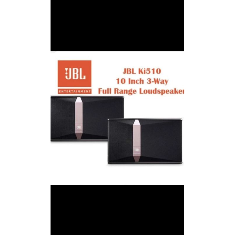 Speaker Karaoke 10"inch 3 Way JBL KI-510 Original -- 2buah Speaker