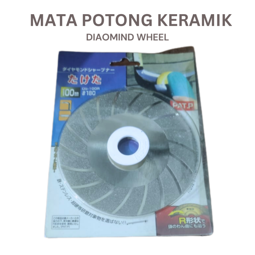 Mata Potong Keramik Mata Gerinda Mata Potong Gurinda Diaomond Wheel Mata Potong Kaca