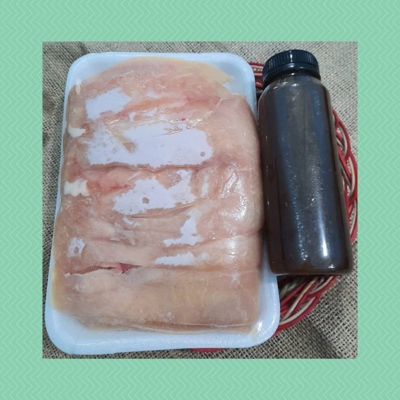 

Ayam Slice 500gr + Saos Marinasi