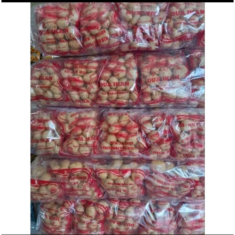 

Kerupuk ikan tenggiri khas Probolinggo ( BALL isi 20 ) kerupuk ikan renyah dan nikmat
