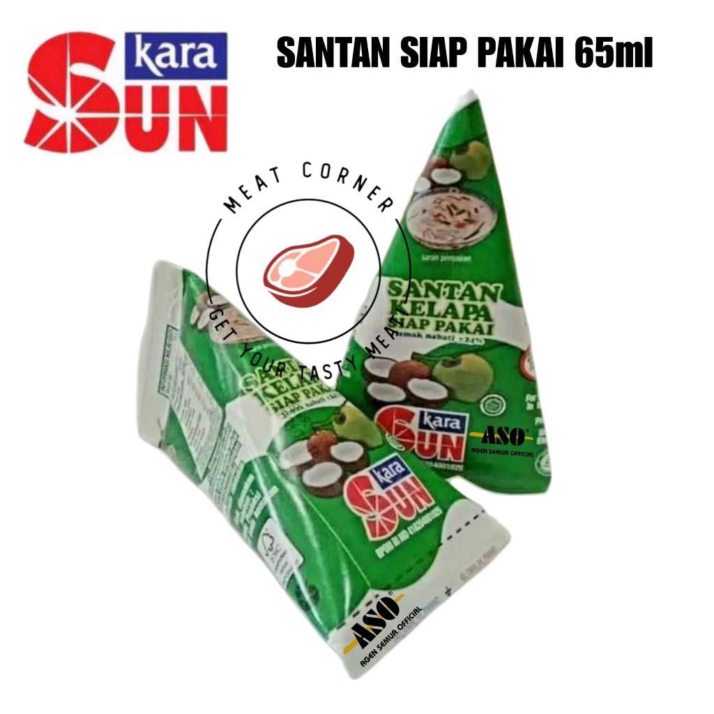 

SUN KARA SANTAN KELAPA SIAP PAKAI 65 ML MEAT CORNER BNI